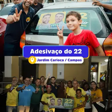 Publicação de Wladimir Garotinho sobre Flávio Bolsonaro em 16/10/2026
