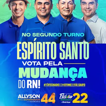 Publicação de Fá de Rivaldinho sobre Flávio Bolsonaro em 16/10/2026