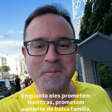 Publicação de Diogo Siqueira sobre Flávio Bolsonaro em 16/10/2026