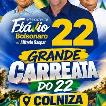 Publicação de Miltinho sobre Flávio Bolsonaro em 16/10/2026