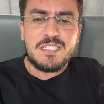 Publicação de Edilson das Casas sobre Flávio Bolsonaro em 16/10/2026