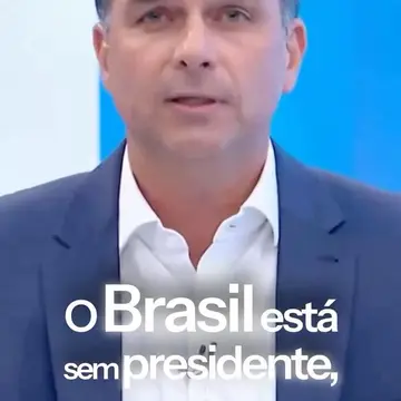 Publicação de Coronel Fabio Candido sobre Flávio Bolsonaro em 17/10/2026