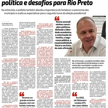 Publicação de Coronel Fabio Candido sobre Flávio Bolsonaro em 17/10/2026