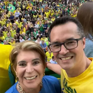 Publicação de Elizabeth Schmidt sobre Flávio Bolsonaro em 17/10/2026