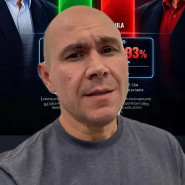 Publicação de Abilio sobre Flávio Bolsonaro em 17/10/2026