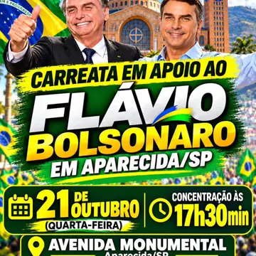 Publicação de Zé Louquinho sobre Flávio Bolsonaro em 18/10/2026