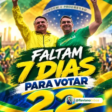 Publicação de Flaviano sobre Flávio Bolsonaro em 18/10/2026