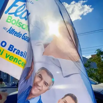Publicação de Paleari sobre Flávio Bolsonaro em 18/10/2026