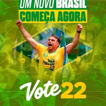 Publicação de Paulo Sérgio sobre Flávio Bolsonaro em 19/10/2026