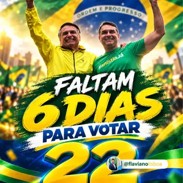 Publicação de Flaviano sobre Flávio Bolsonaro em 19/10/2026
