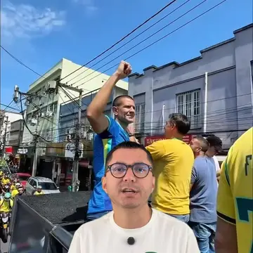 Publicação de Johnny Maycon sobre Flávio Bolsonaro em 19/10/2026