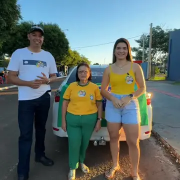 Publicação de Cileide Cabral sobre Flávio Bolsonaro em 19/10/2026