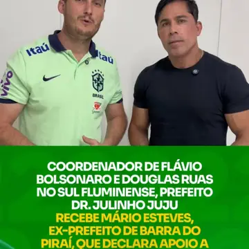 Publicação de Dr Julinho Juju sobre Flávio Bolsonaro em 19/10/2026