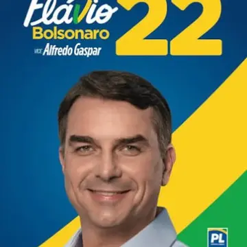 Publicação de Professor Weliton sobre Flávio Bolsonaro em 19/10/2026