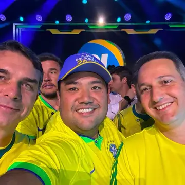 Publicação de Pedro Ishi sobre Flávio Bolsonaro em 20/10/2026