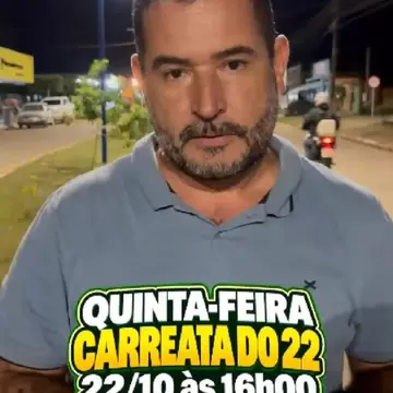 Publicação de Cleone Lima sobre Flávio Bolsonaro em 20/10/2026