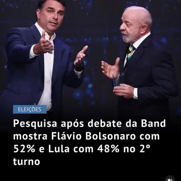 Publicação de Delegado Fonseca sobre Flávio Bolsonaro em 20/10/2026