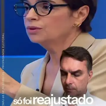 Publicação de Carlos Augusto sobre Flávio Bolsonaro em 17/10/2026