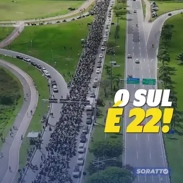 Publicação de Soratto sobre Flávio Bolsonaro em 17/10/2026
