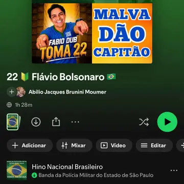 Publicação de Abilio sobre Flávio Bolsonaro em 18/10/2026